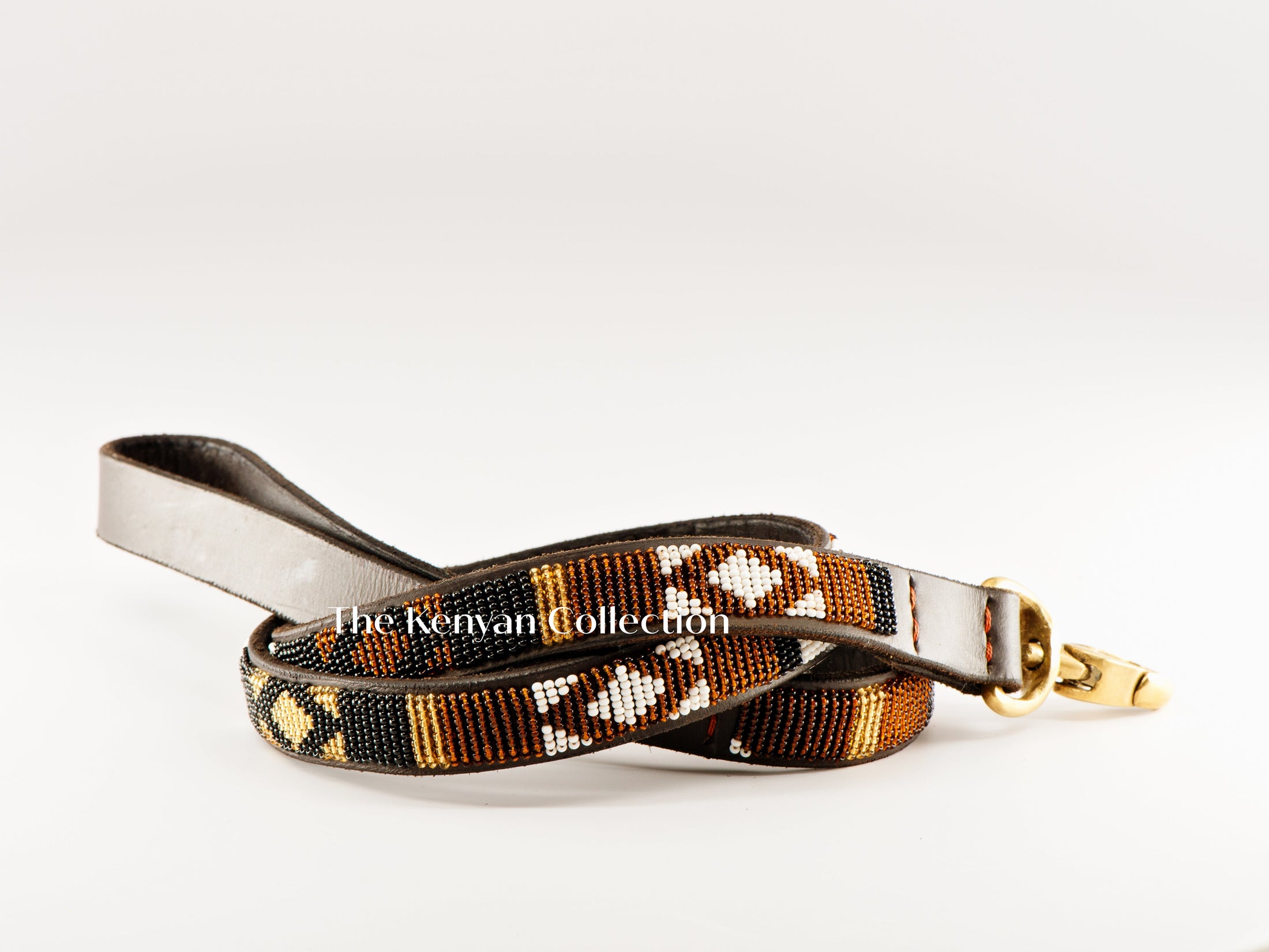 TKC Earth Beaded Dog Lead