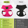 Load image into Gallery viewer, EcoBark Pink Dog Harness - Over-the-Head Soft Mesh Dog Vest Halter for Small to Medium Dogs and Puppies
