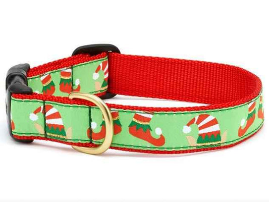 Up Country Elves Cast Brass Dog Collar