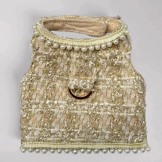 Envogue Dog Harness Pearl