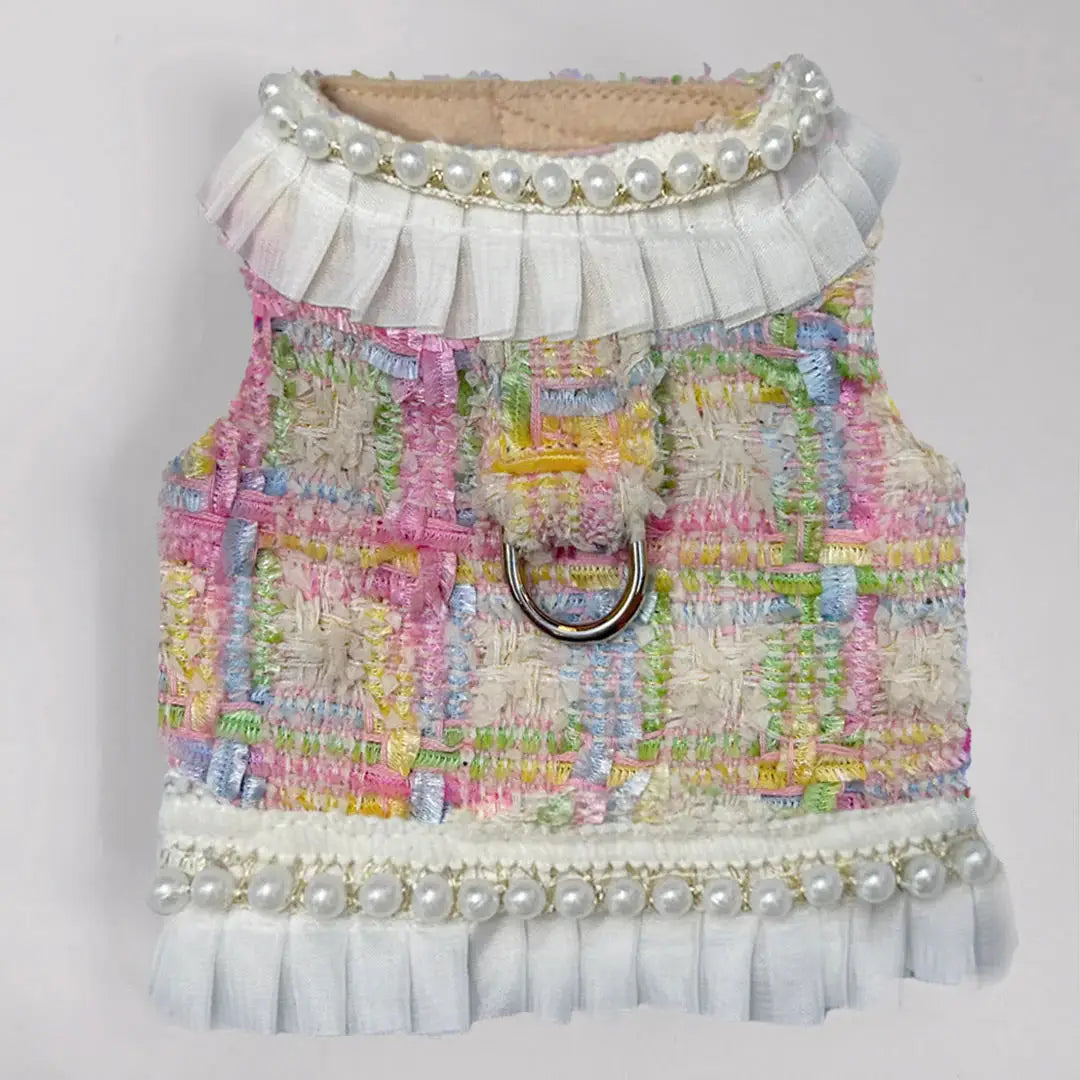 Envogue Dog Masquerade Faux Fur Handmade Handmade in the USA Harness - Designer Dog Harness from Southlake Paws