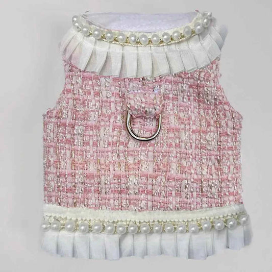 Hello Doggie Envogue Dog Whisper Faux Fur Handmade Handmade in the USA Harness