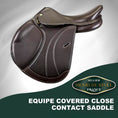 Load image into Gallery viewer, Henri De Rivel Equipe Covered Close Contact IGP Saddle - image 3

