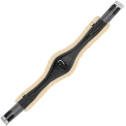 ExionPro 'Snap' Over Lay Girth - Grey Elastic with White Lines