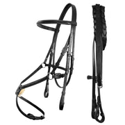 ExionPro Traditional Figure 8 Bridle With Laced Reins