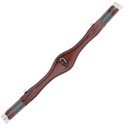 ExionPro 'Snap' Over Lay Girth - Grey Elastic with White Lines