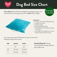 Load image into Gallery viewer, Aqua Washable Velvet Dog Bed
