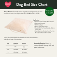 Load image into Gallery viewer, Beige Washable Velvet Dog Bed
