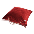 Load image into Gallery viewer, Burgundy Washable Velvet Dog Bed
