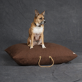 Load image into Gallery viewer, Cinnamon Waxed Cotton Canvas Dog Bed - image 3

