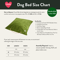 Load image into Gallery viewer, Moss Washable Velvet Dog Bed
