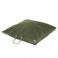 Load image into Gallery viewer, Olive Waxed Cotton Canvas Dog Bed
