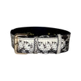 Load image into Gallery viewer, White & Black Classic Snake Collar
