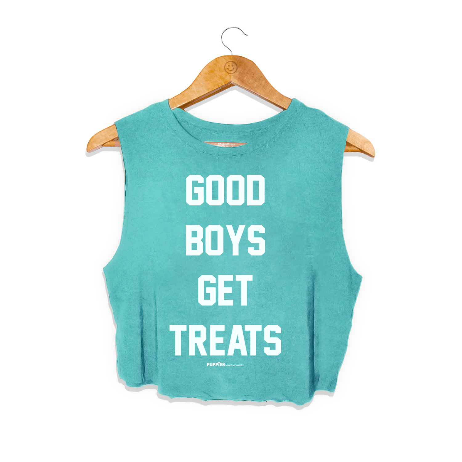 Good Boys Get Treats Crop Tank | Gift for Dog Moms | Made in USA