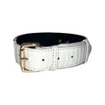 Load image into Gallery viewer, Matte white Snake With Gold Classic Hardware
