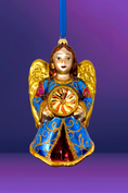 Load image into Gallery viewer, Faith Angel Glass Ornament
