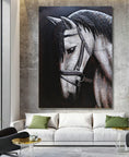 Load image into Gallery viewer, Wild Beauty 3-D Horse Head Wall Sculpture Hand Made Classic Artwork Art
