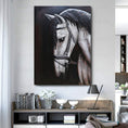 Load image into Gallery viewer, Wild Beauty 3-D Horse Head Wall Sculpture Hand Made Classic Artwork Art
