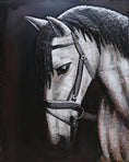 Load image into Gallery viewer, Wild Beauty 3-D Horse Head Wall Sculpture Hand Made Classic Artwork Art
