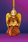 Load image into Gallery viewer, Favor Angel Glass Ornament

