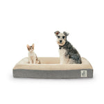 Deep Sleep Orthopedic Dog Bed Tan: Medium: L33 x W25 x H6 (in)