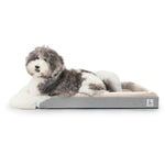 Deep Sleep Orthopedic Dog Bed Tan: X-Large: L45 W35 H6 (in)