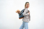 New Denim Lightweight Pet Backpack for Dogs & Cats