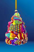 Load image into Gallery viewer, Festival of Fish Tree Glass Ornament
