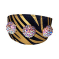 Load image into Gallery viewer, Glam Black & Gold Zebra
