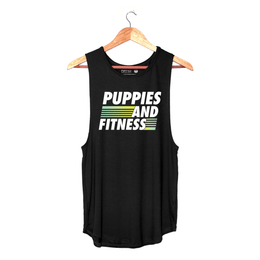 Fitness Club Logo | Women's Sleeveless Tank | Made in USA
