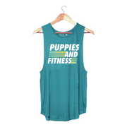 Fitness Club Logo | Women's Sleeveless Tank | Made in USA
