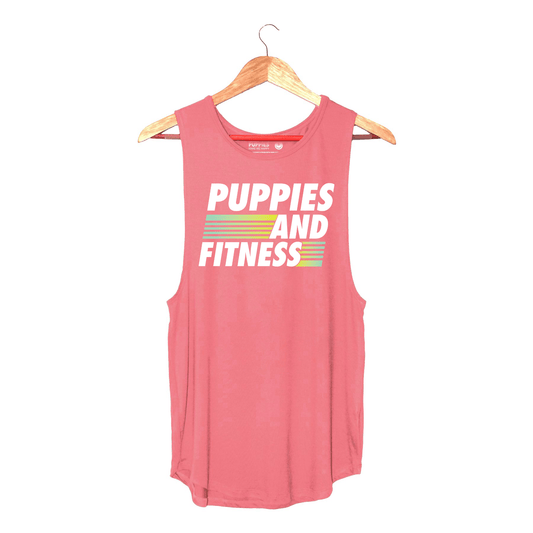 Fitness Club Logo | Women's Sleeveless Tank | Made in USA