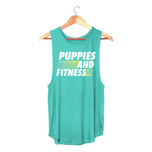 Fitness Club Logo | Women's Sleeveless Tank | Made in USA