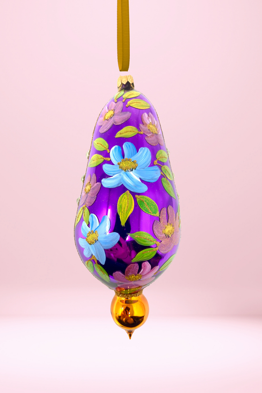 Florentine Escape Polish Glass Ornament - Southlake Paws