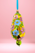 Load image into Gallery viewer, Florentine Flourish Polish Glass Ornament - Southlake Paws
