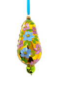 Load image into Gallery viewer, Florentine Flourish Polish Glass Ornament - Southlake Paws
