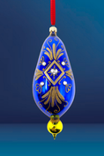 Load image into Gallery viewer, Florentine Iridescence Glass Ornament
