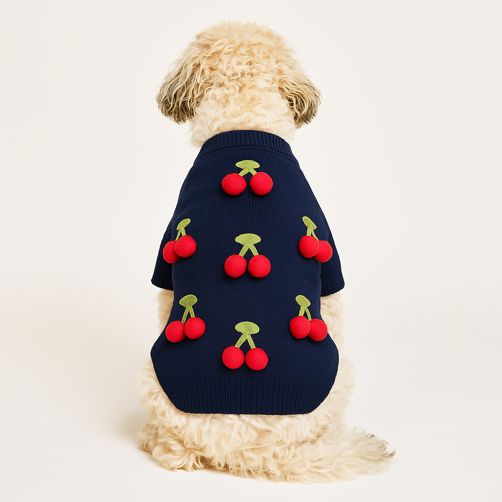 Found My Animal Cherries 3D Icon Sweater - image 3