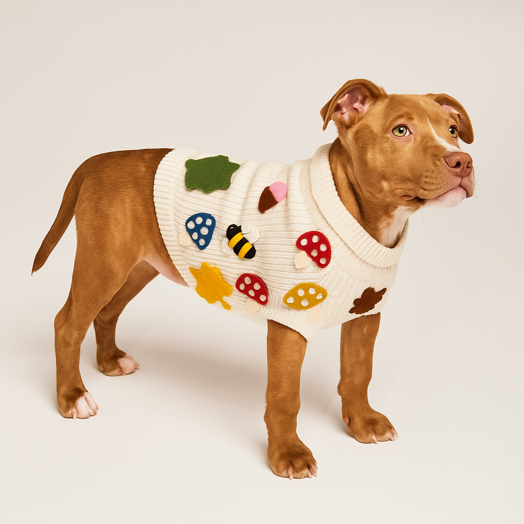 Found My Animal Fall Leaves 3D Icon Sweater - image 9