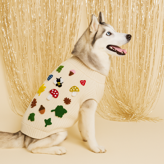 Found My Animal Fall Leaves 3D Icon Sweater