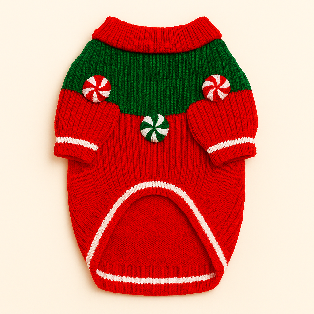 Found My Animal Peppermint Candy 3D Icon Sweater - image 4