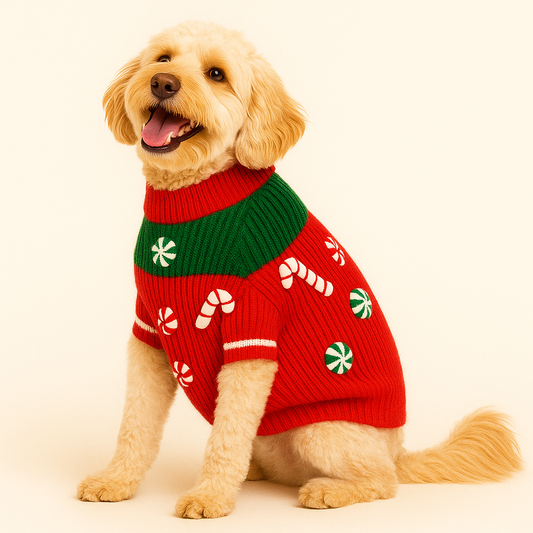 Found My Animal Peppermint Candy 3D Icon Sweater