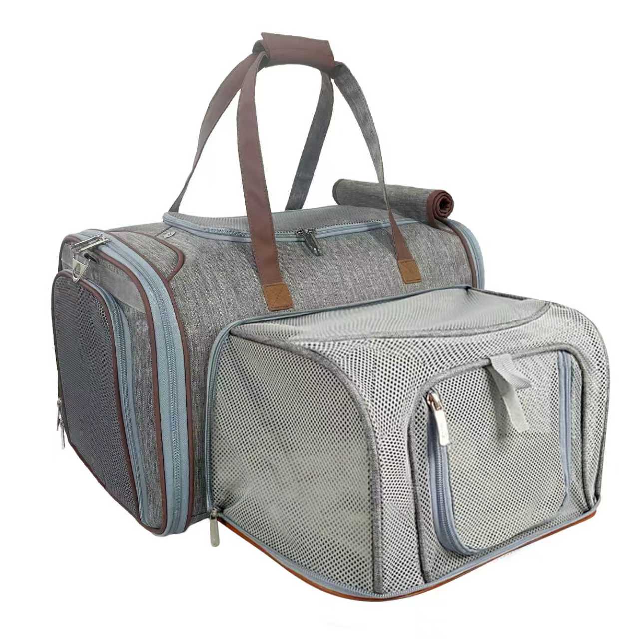 Mr. Peanut's Gold Series Standard Size Airline Compliant Expandable Pet Carrier - Southlake Paws
