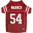 Load image into Gallery viewer, NFL San Francisco 49ers Fred Warner Mesh Dog Jersey
