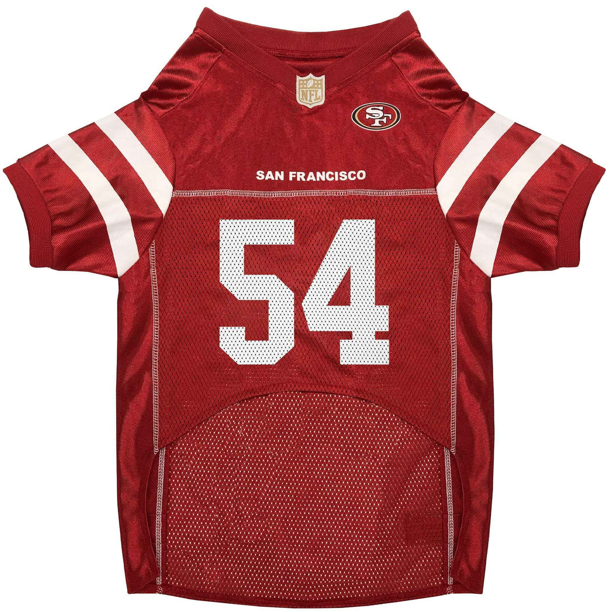 NFL San Francisco 49ers Fred Warner Mesh Dog Jersey