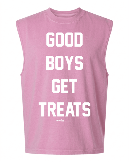 Good Boys Get Treats Muscle Tank | Gift for Dog Lovers