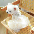Load image into Gallery viewer, Fancy Bridal Dog Tutu Party Dress - Southlake Paws
