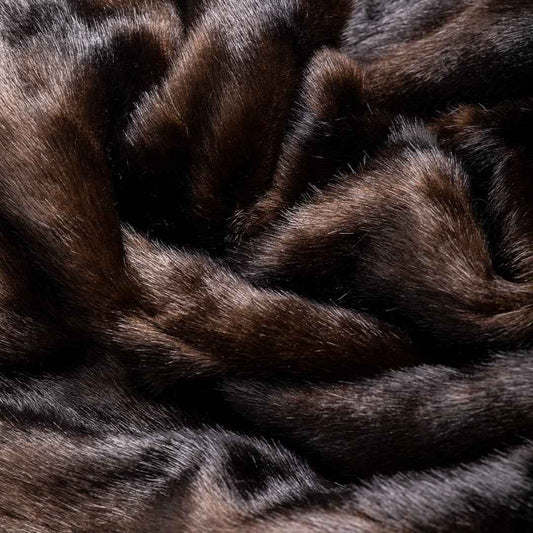 Hello Doggie Faux Fur Throw Faux Fur blanket