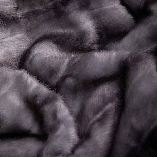 Hello Doggie Faux Fur Throw Faux Fur blanket