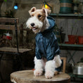 Load image into Gallery viewer, Ultralight Full covered hooded waterproof dog jacket - Blue
